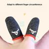 1 Pair Gaming Finger Sleeve For PUBG Mobile Games Touch Screen Finger Cots Cover Breathable Fingertips