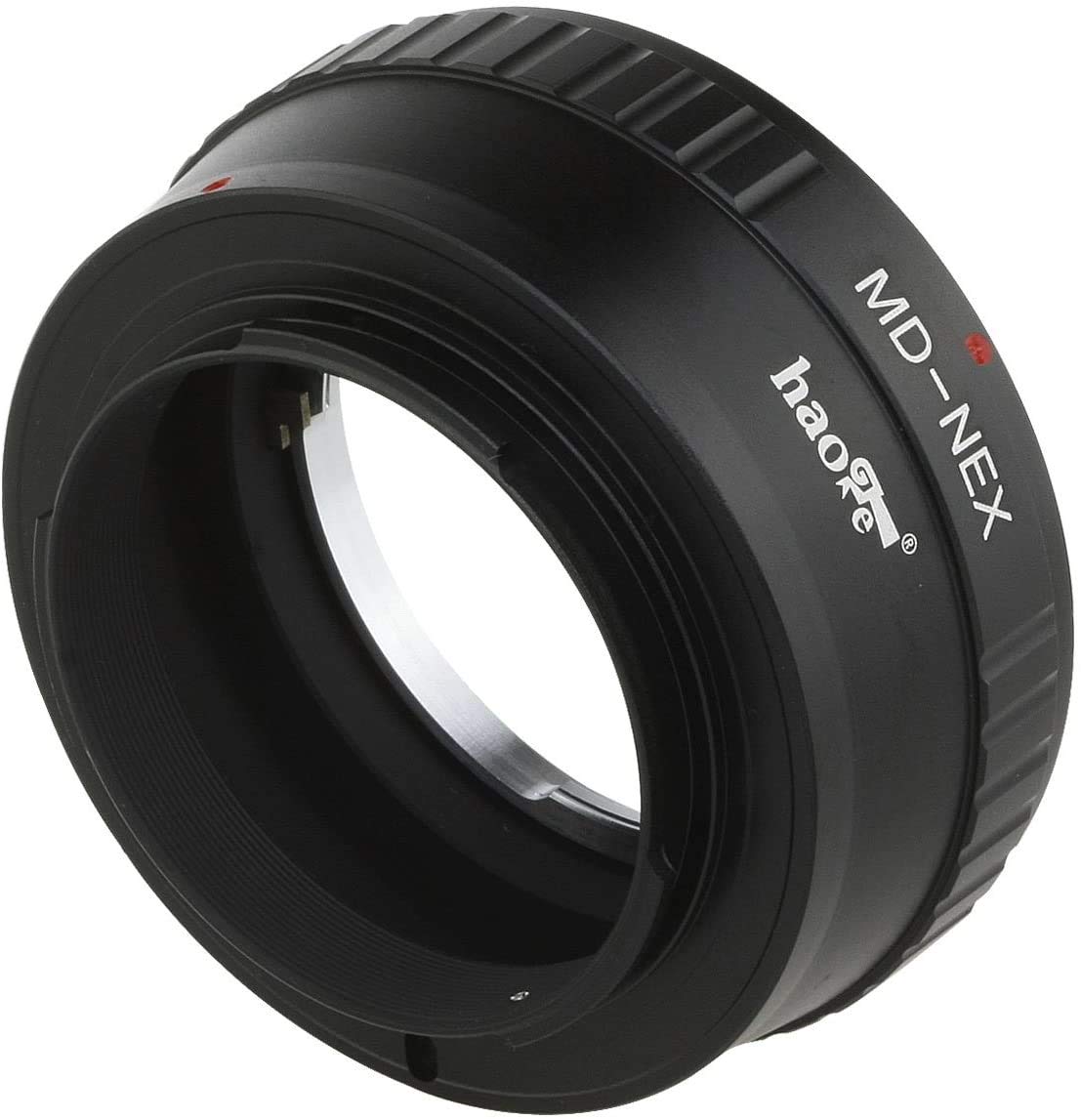 

Haoge Lens Mount Adapter for Minolta MD Mount Lens to Sony NEX Cameras such as VG20 NEX, NEX, NEX-5N, NEX-7, NEX-7N, NEX-C3, NEX-F3, E-Mount A6300,