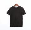 Mens Modal T-Shirt Short Sleeve Loose O-Neck Men T Shirt Bottom Large Size Undershirt Man T Shirt Solid Color for Male Tops Tees