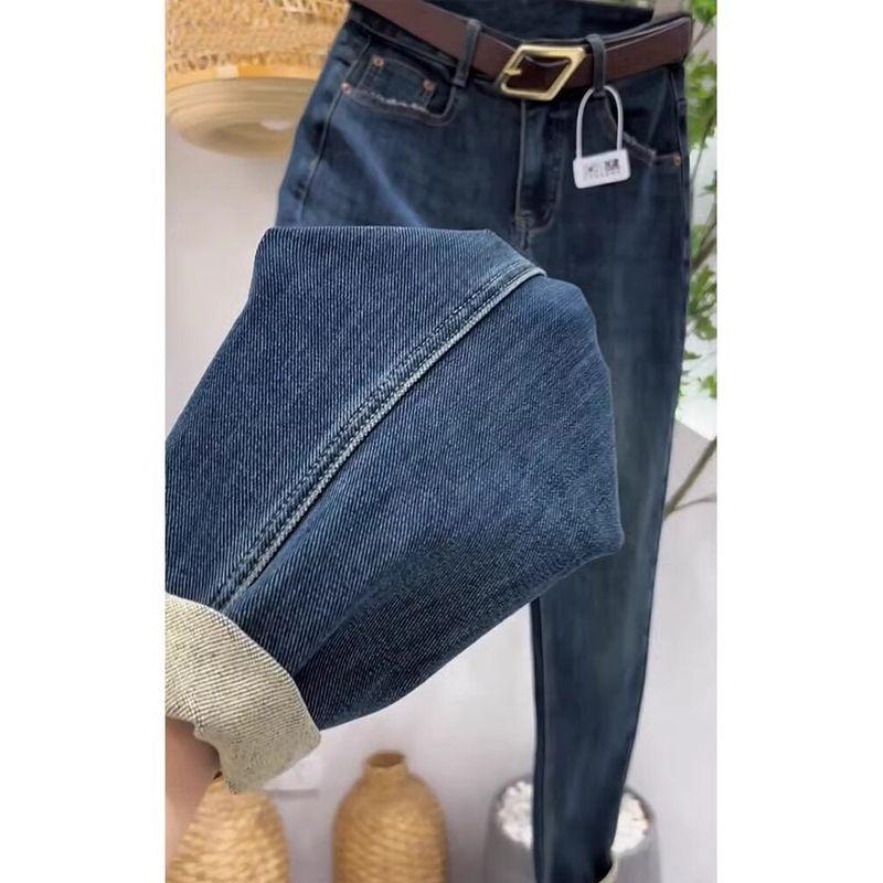 Light Blue Stretch Harlan Pear Shapes Denim Water wash blue 4XL