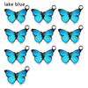 Earrings Crafting DIY Accessories Butterfly Charms Enamel Pendants Cute Animal Jewelry Making