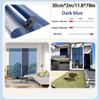 Film Privacy Window 1pc Sun Blocking Heat Insulation Uv Protection Oneway Mirror For Home And Office