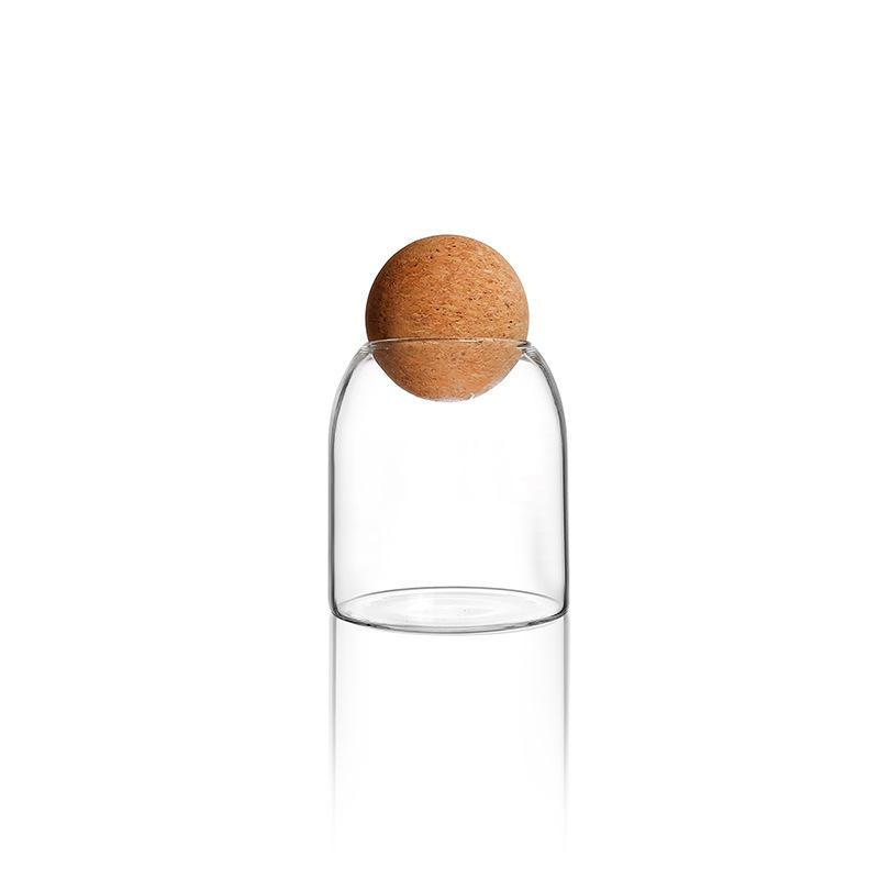 Cork Ball Plug Storage Tank, Glass Sealed Tank, Storage Tank, Grain Storage Tank, Cork Plug Tea Jar