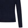 Polo Ralph Lauren FW22 Solid Logo Embroidered Print Crew Neck Long Sleeve Knit Sweater Women sweater Deep-Blue 211581065-025