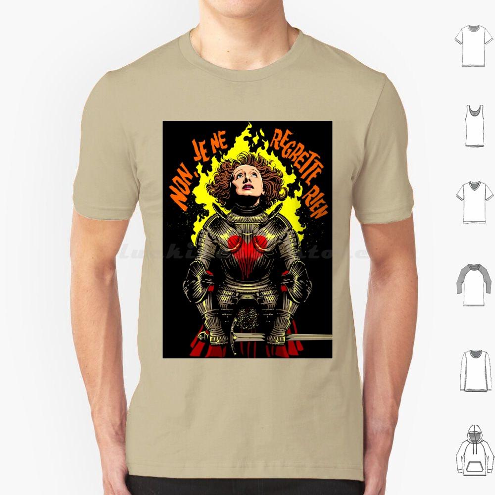 

The Sparrow T Shirt Cotton Men Women DIY Print France French War Soldier Patron Saint Hundred Years Orleans Cabaret Singer S