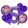 Kpop Demon Hunters Children Birthday Party Decoration Ball Number Digit 1-10 Balloon Set Baby Shower Supplies Gift Toy s Round Sensory Compression