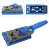 130*65*34mm 5.12*2.56*1.34 In Drill Locator Adjustable Drilling Jig Tool Pocket Hole Jig Depth Adjustment Scale