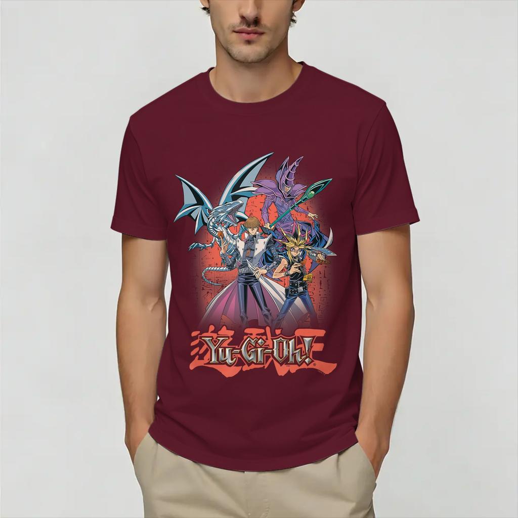 Yugioh Card Tshirt Summer Hippie Tshirts Male Pure Cotton Oneck Plus Size 5xl Clothing Shortsleeve Streetwear Tshirt