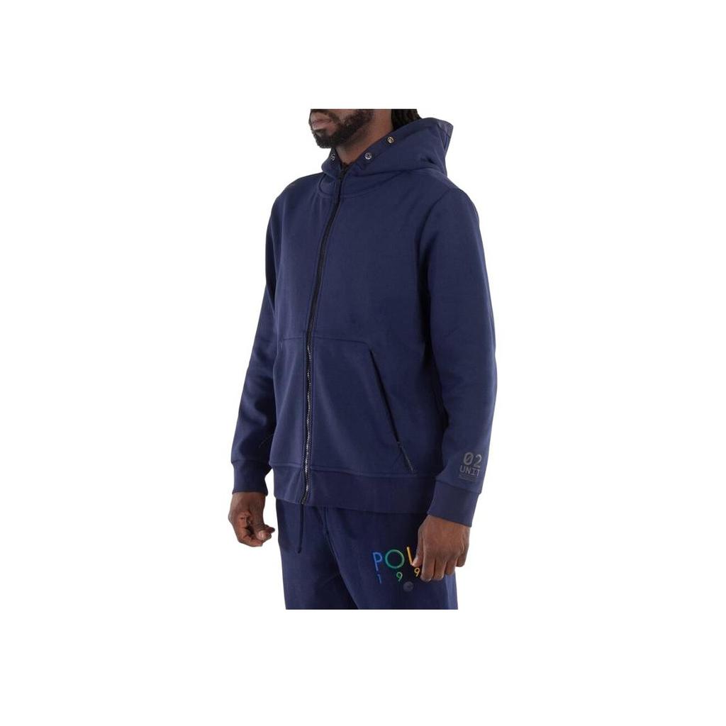 Polo Ralph Lauren Hooded Zip-Up Solid Long Sleeve Sweatshirt Men sweatshirt 784935213-002
