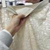 Elegant Sequin Mesh Skirt: 2025 Autumn/Winter Slimming Style with Elastic Waist