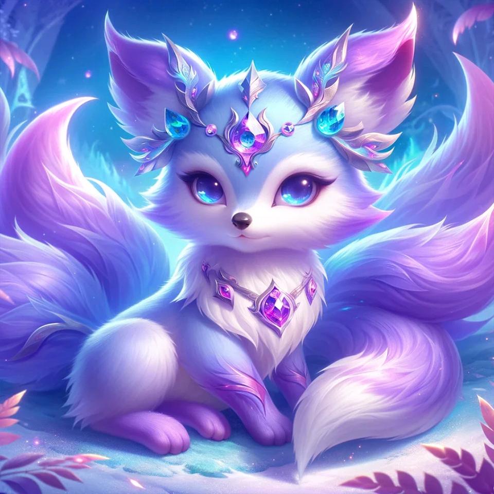 

5D алмазная живопись новый продукт лиса фантазия полный квадрат круговая вышивка мозаика животное DIY алмазная живопись украшение дома Full Round 20x20CM