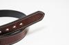 PU Double Leather Stitch Belt [Dickies] (Dickies FREE/Chocolate)