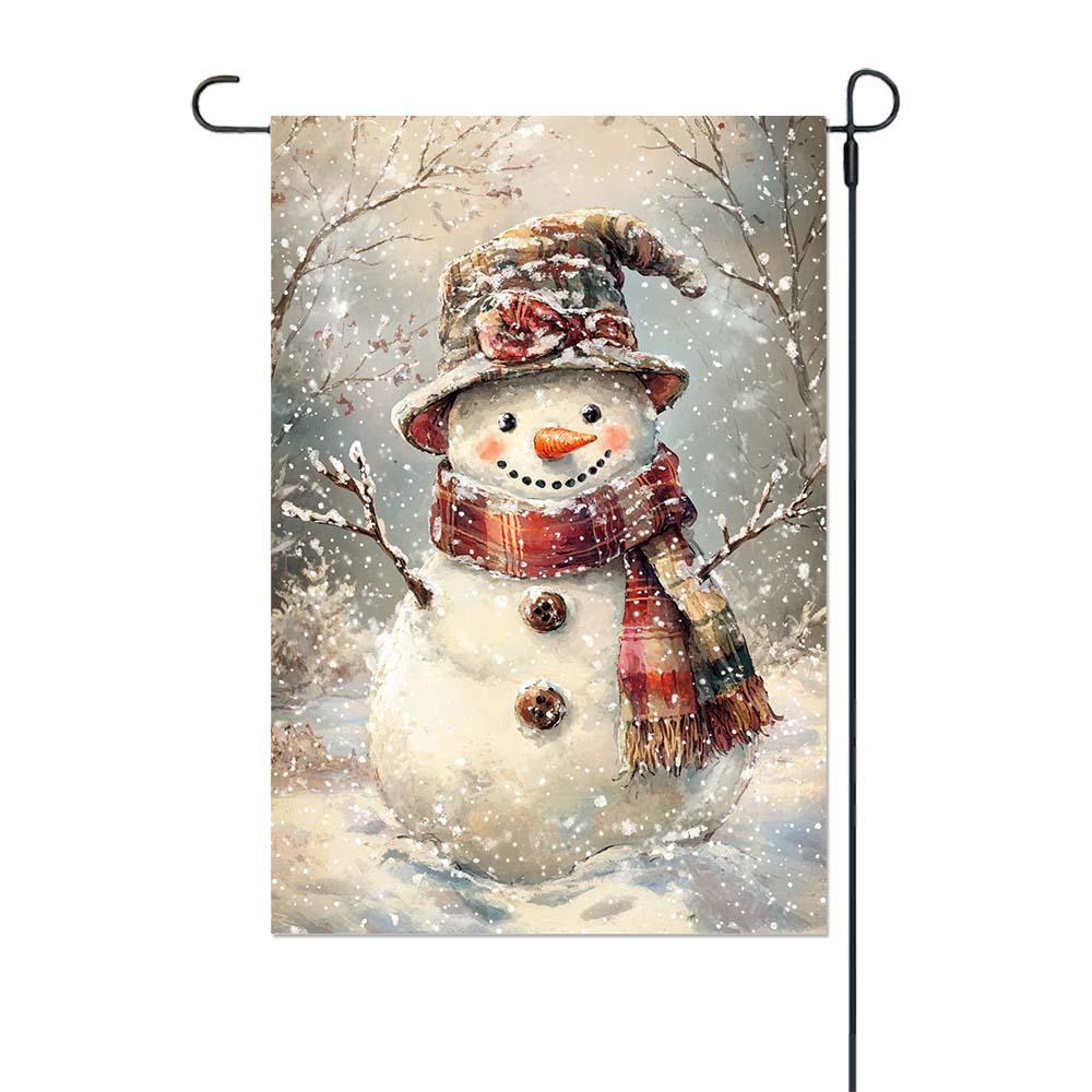 Christmas Courtyard and Garden Party Decoration Flag