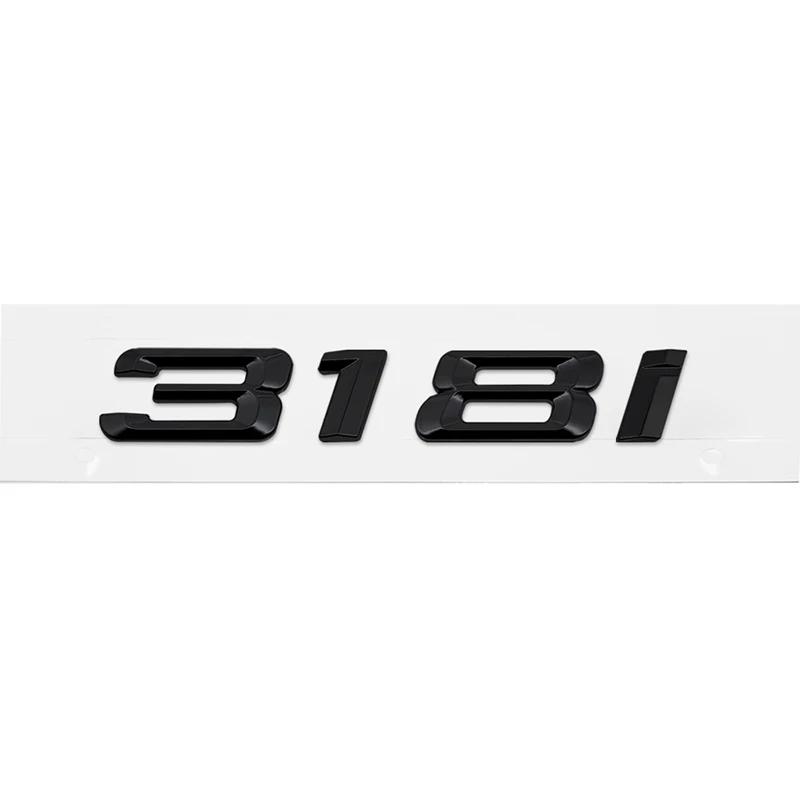 

ABS Car Rear Trunk Letters Logo Badge Emblem Sticker For BMW 3 Series 316i 320i 325i 328i 330i 335i E46 E90 E91 F30 F31 F34 G20