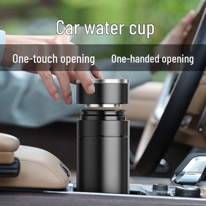 Xihe Car Thermos Tea Cup - Portable Stainless Steel