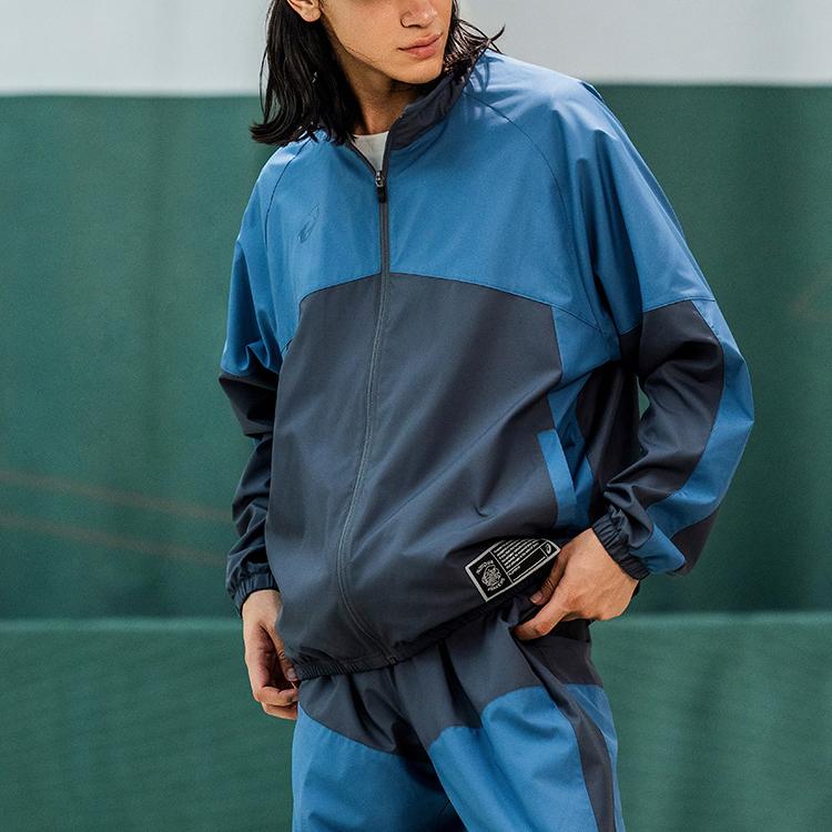 Asics Sports Lifestyle Logo Woven Zip-Up Breathable Jacket Unisex Jacket 2063A436-020