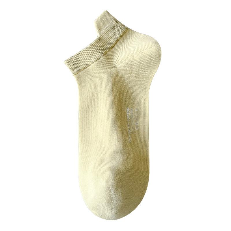 Women's Socks, Pure Cotton Anti-odor Short Socks, Women's Versatile All-cotton Short Socks, Summer Thin Cotton Socks