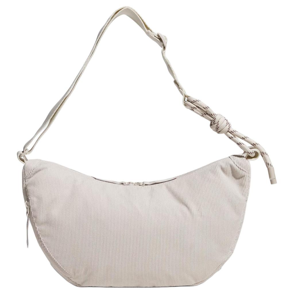 New Adidas Corduroy Shoulder Bag, Crossbody Bag Unisex Miracle Bauxite Brown Color KE6635