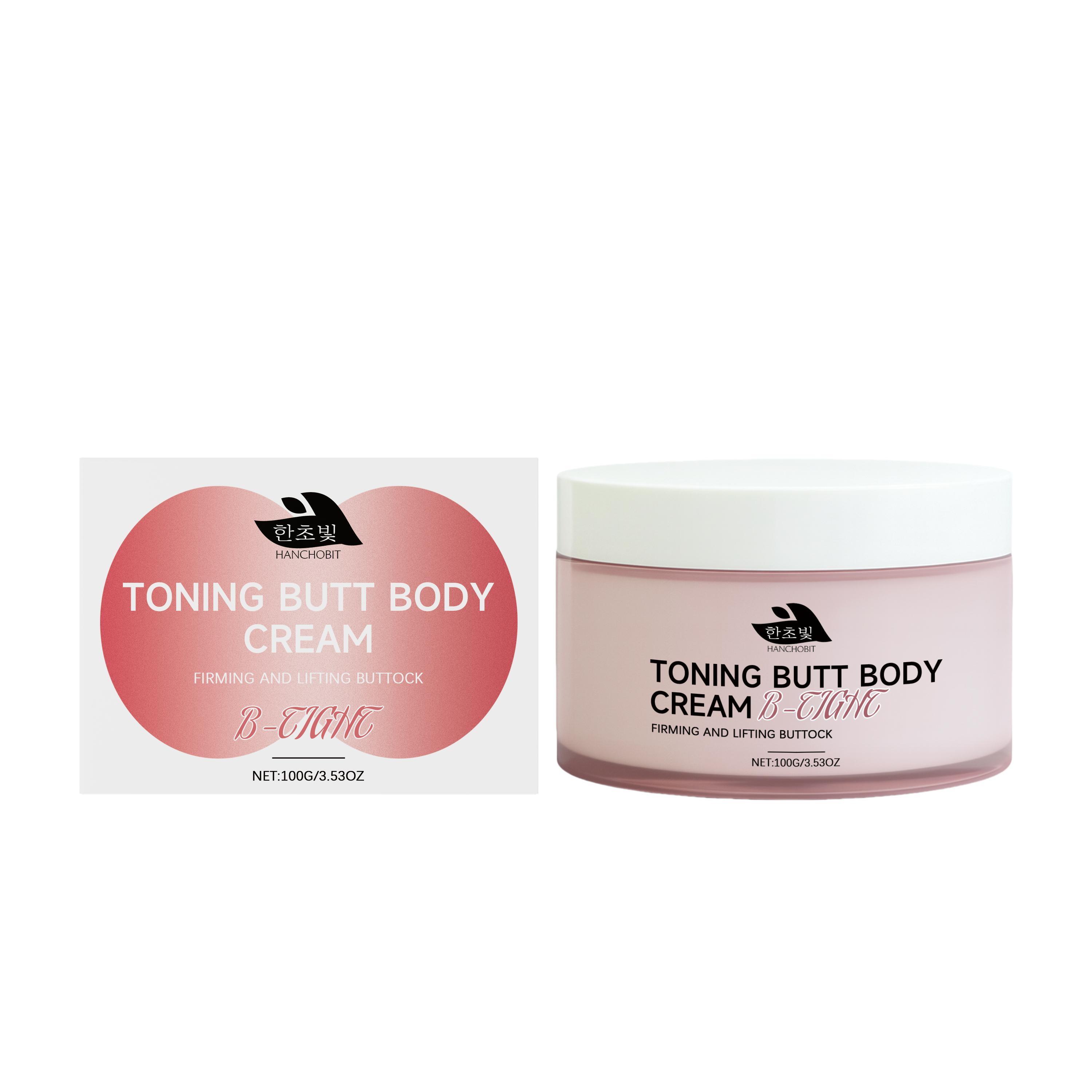 HANCHOBIT Buttocks Body Cream nourishes and moisturizes the body skin, accentuates body lines, and provides elasticity care cream.