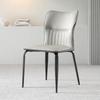 For Nordic Luxury Dining Chairs New Style Coffee Shop Accent Dining Chairs Metal Party Banquet Home Furniture Silla Comedor Lscy