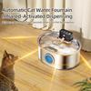 Smart Stainless Steel Cat & Dog Water Fountain with Silent Induction Feature