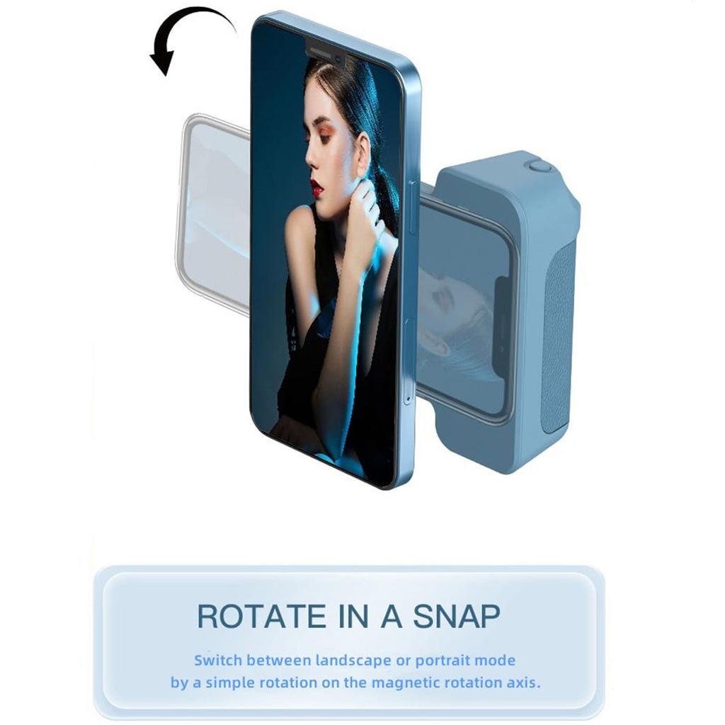 Magnetic Camera Handle Bluetooth Selfie Stick Stand
