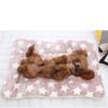 Couverture en flanelle épaisse, chaude, antidérapante, tapis, lits de coussin pour chiens et chats, hiver