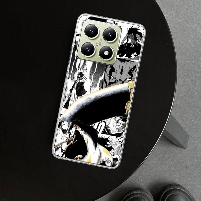 Zaraki Kenpachi Bleach Phone Case Cover for Xiaomi Redmi Note 15 14 13 12 11 Pro Plus 14S 12S 11S 11T 11E 10S 10 Customized Fund