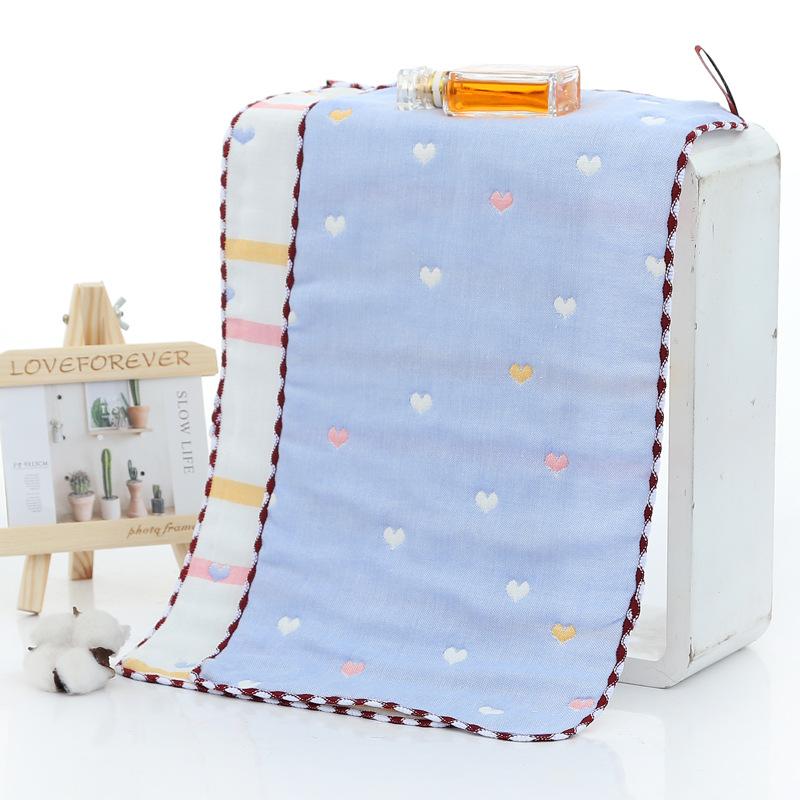 

Бавовняний рушник Дитячий рушник Бавовняний дитячий рушник для обличчя Face Wash Small Towel 25x25cm