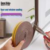 Door and Window Seal Strip: Windproof, Soundproof, Heat-Preserving Rubber for Anti-Theft and Gap Covering