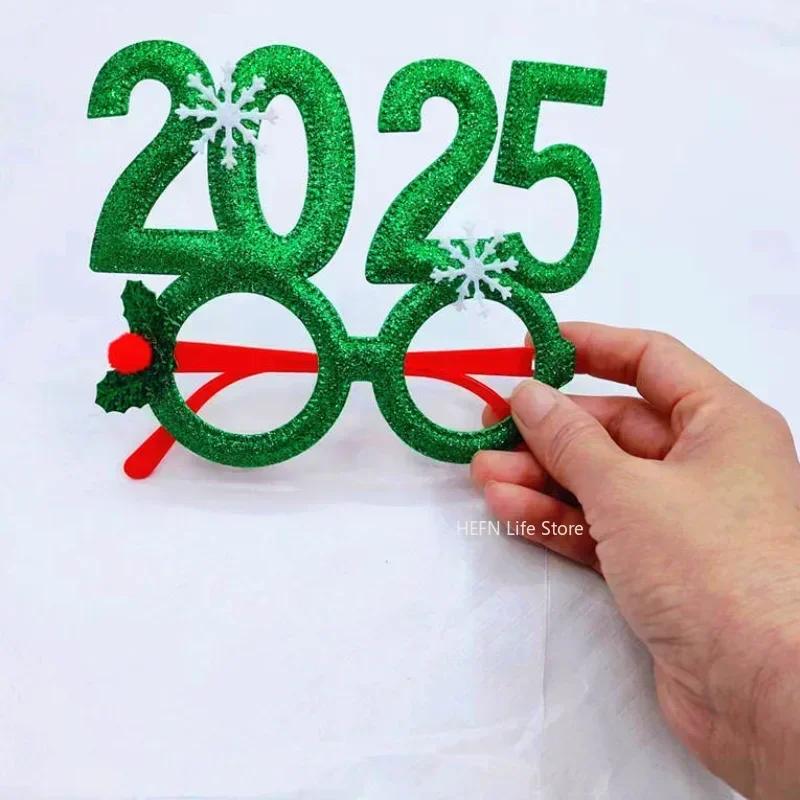 2026Glasses Party Uses Holiday Supplies New Year Decorations Funny Photo Studio Props Decorations Amusing New Year Props Glasses