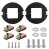 Aluminum Alloy Fog Light Mounting Bracket with Accessories Compatible with Tacoma 05-11) and Tundra) 2007-2013)