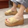 Ladies' Slippers Thick Soled Beach Shoes Fashionable and Casual Sandals