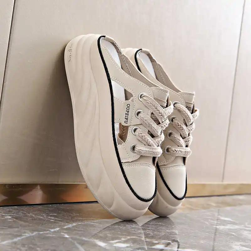 Fashion Half Spring-autumn Brown Boots Womens Sneakers High Top Shoes Boots Woman Sports Suppliers Teniis Wide Foot Kawaiis Snekers