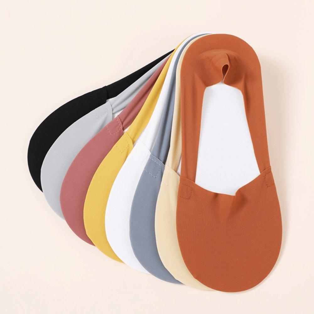 Thin Breathable Low Cut Socks Silicone Grip Invisible Socks New No Show Socks for Women Lady