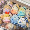 NEW Sumikko Gurashi Star Train Driver Plush Toy Keychain Train Uniform Shirokuma Tonkatsu Tokage Ebifurai Doll Backpack Charm
