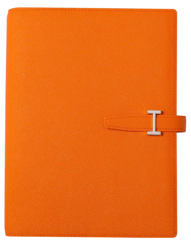 Franklin Planner Color Noblesse III Binder, Classic, 20mm, Orange, 64346
