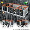 City Police Prison Station Building Blocks SWAT Dog Prison Figures Accessories Bricks Educational Toys Gift For Children Boy