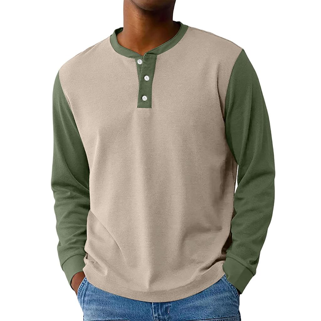 Men's Loose Casual  Long-sleeved Lapel Zip-up Hoodie
