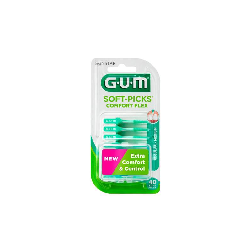 

Gum Soft Picks Comfort Flex Flex Sticks Box Of 40
