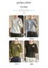 Women's Lightweight Knit Round Neck Sweater for Spring/Autumn