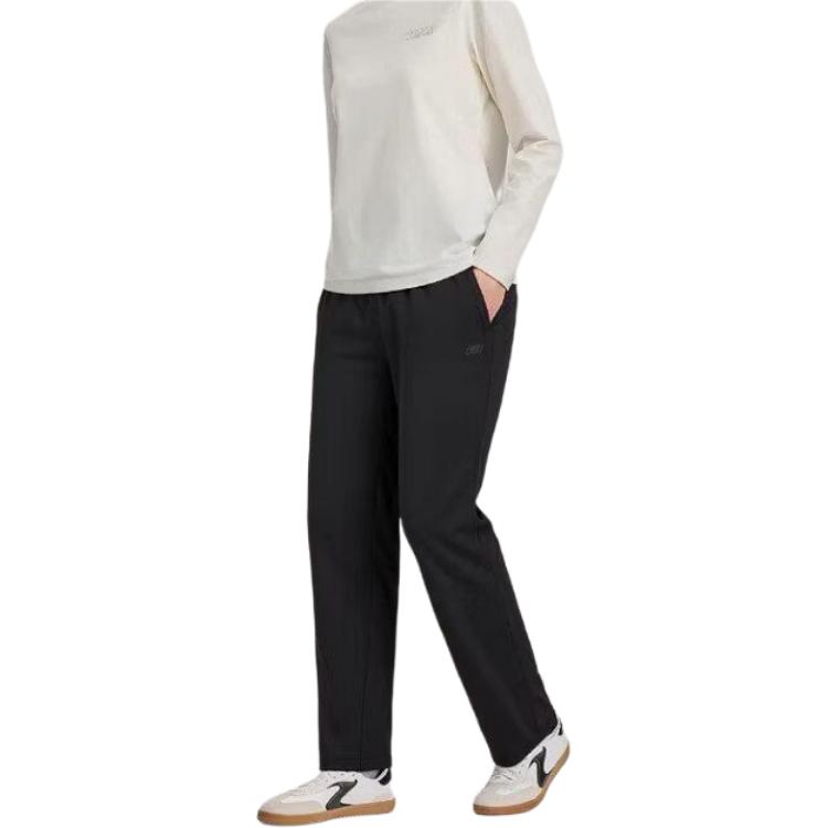 Skechers Straight Leg Solid Color Loose Fit Casual Pants Women bottoms L425W117-0018