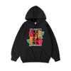 Mexico Letter Flag Printed Hoodie Women Comfortable Loose Hooded Winter Fleece Warm Sweatshirt Basics Streetwears