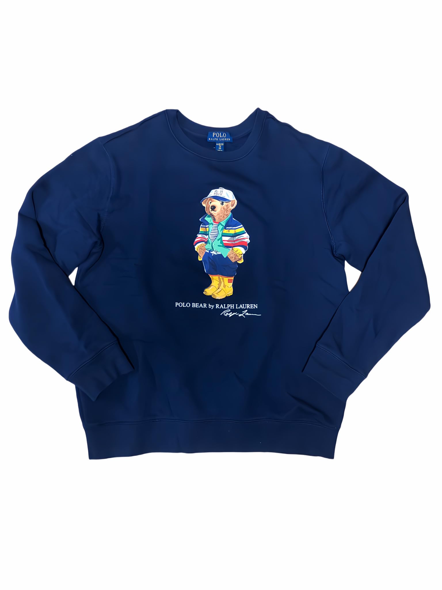 

POLO RALPH LAUREN Polo Bear Size L Navy Blue Boys Sweatshirt, (160), [Used]