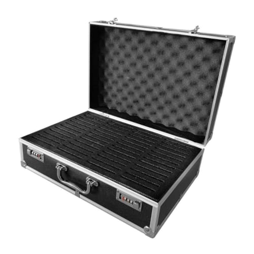 AiO JAPAN PSA Attache Case for Cards, Holds 44 Cards, Large Capacity, Bonus Included, Includes 100 PSA Sleeves