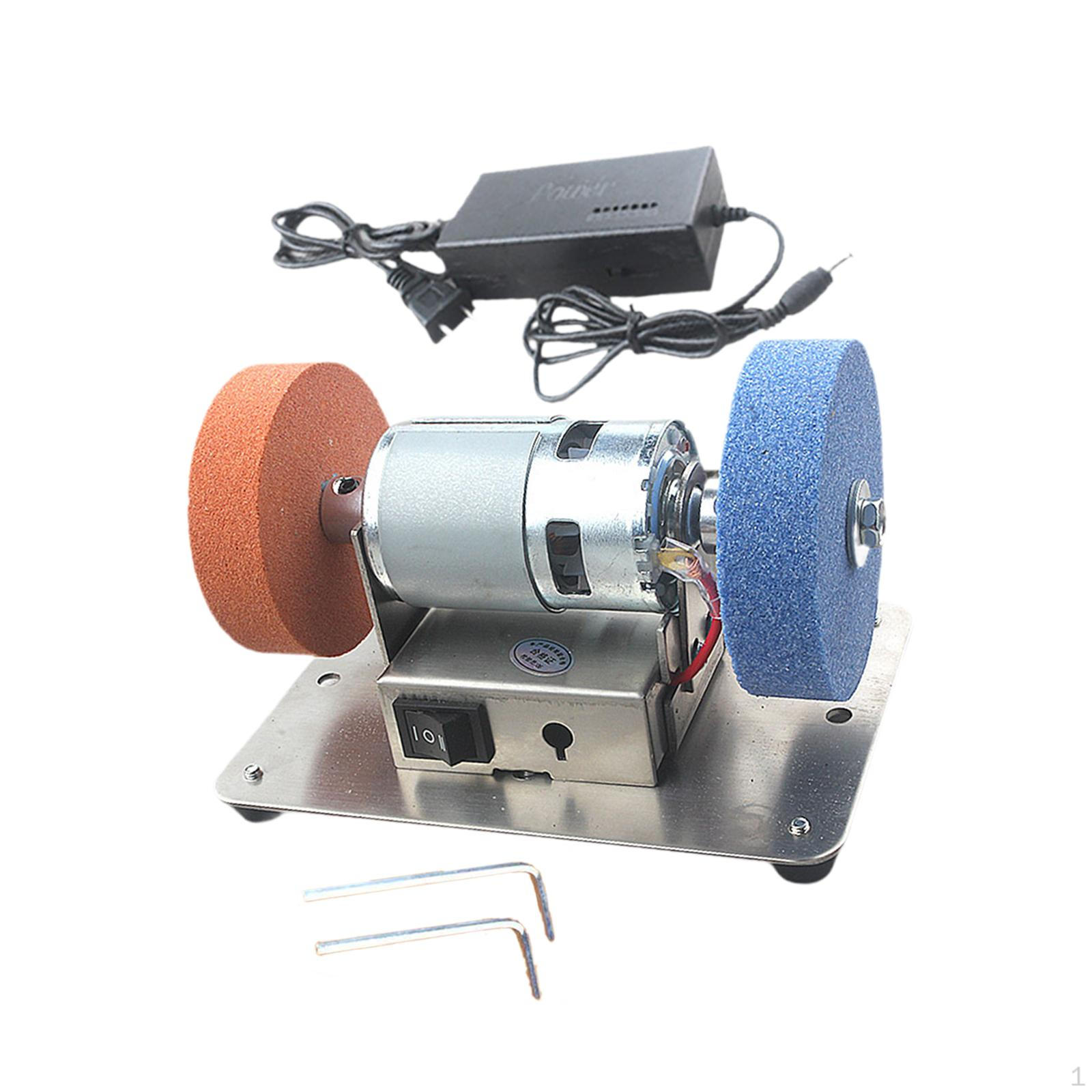 

Bench Grinding Machine with Polisher Functionality for DIY Tasks Style A