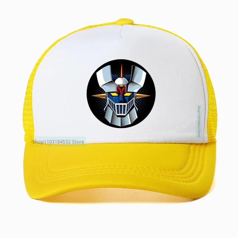 Unisex summer Dad hat Anime Mazinger Z baseball cap Für Männer Design Kurzarm Mode Benutzerdefinierte Plus Cartoon Camiseta hats