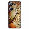 3D Emboss Case For Xiaomi Poco M6 Pro Phone Case Flower Silicone Soft Back Cover For Xiaomi Poco M6 Pro Case PocoM6 M 6 Pro Capa