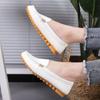 Fashion Women's Shoes, Loafers, Low Heels, Flat Bottoms, 2024 Summer New Casual Solid Color, Lightweight Women's Shoes on Sale Slip On