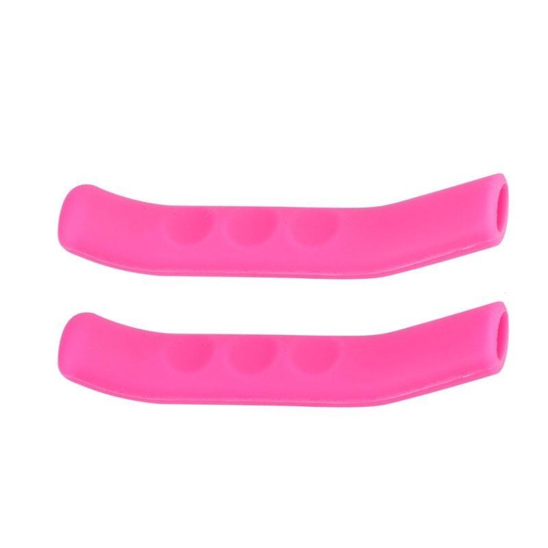 1Pair Bike Brake Lever Cover Silicone Brake Lever Grip Protector Anti-Slip Brake Handle Protection Covers Sleeve